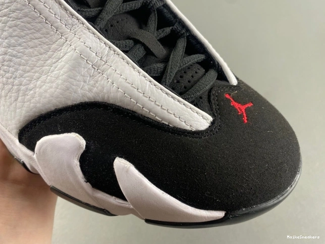 MaikeSneakers Air 14 Jordan (2024) Black Retro 487471-160 Toe 0810